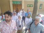 بازدید گردشگران فرانسوی از بیت و زادگاه حضرت امام خمینی (س)