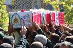 گزارش مراسم تشییع پیکر مطهر شهید شیری پز با حضور با شکوه مردم شهید پرور شهرستان خمین