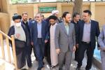 بازدید سخنگوی دولت از بیت و زادگاه امام در خمین 