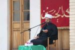 مراسم مداحی و سخنرانی در بیت امام